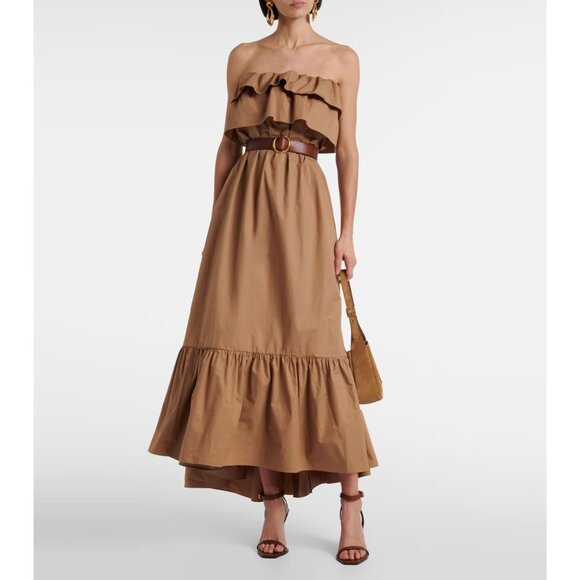 Saint Laurent Wedge Sandals in Bruciato 40 New with Box Womens High Heels - Picture 16 of 16